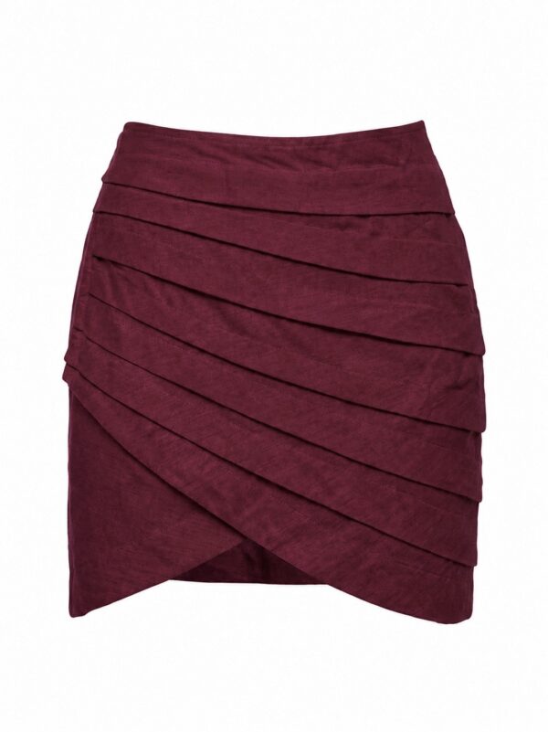 Sol Etek Bordo