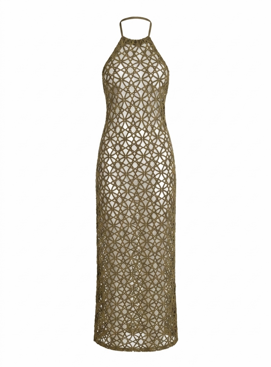 MEL DRESS GREEN